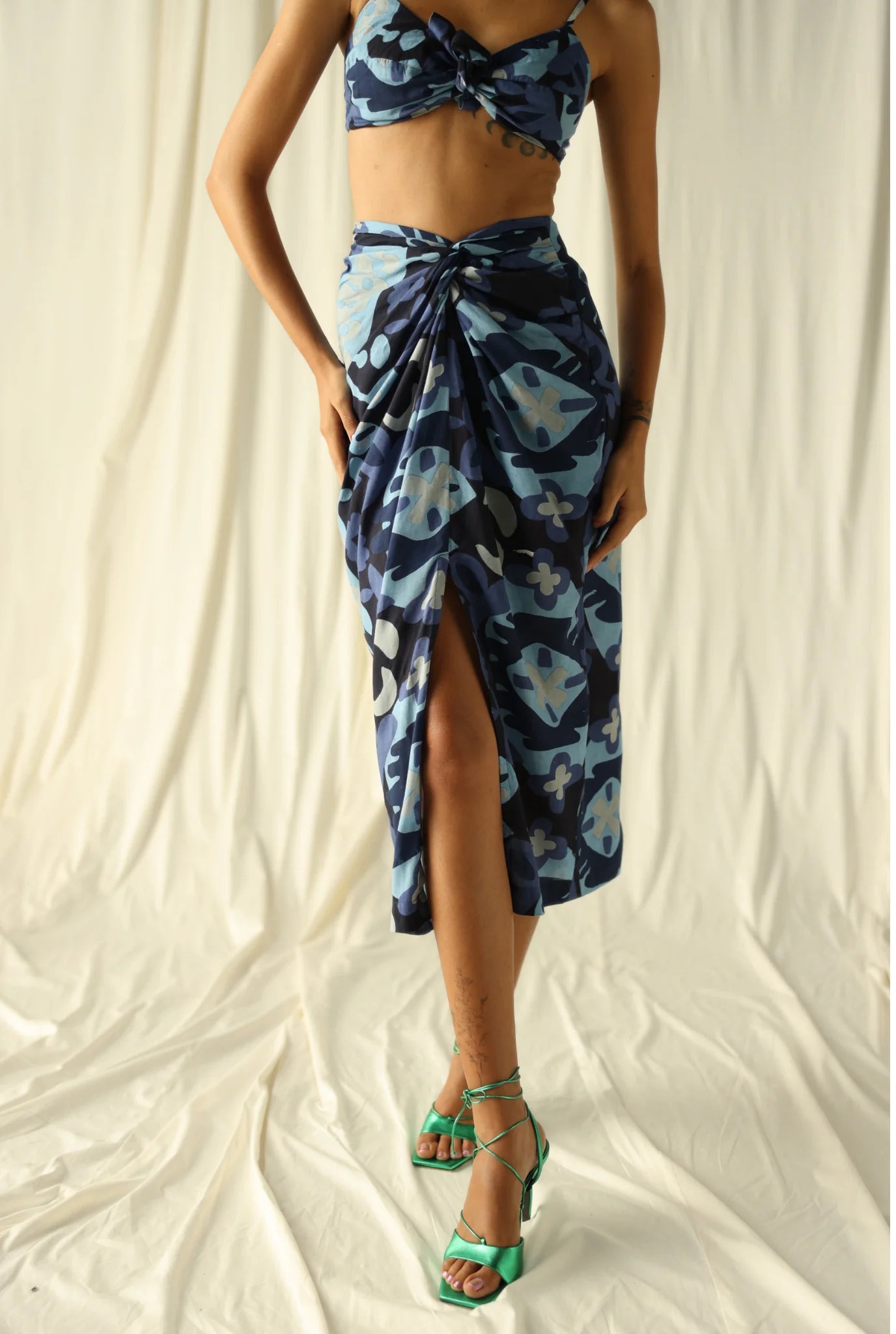 Una | Draped Skirt