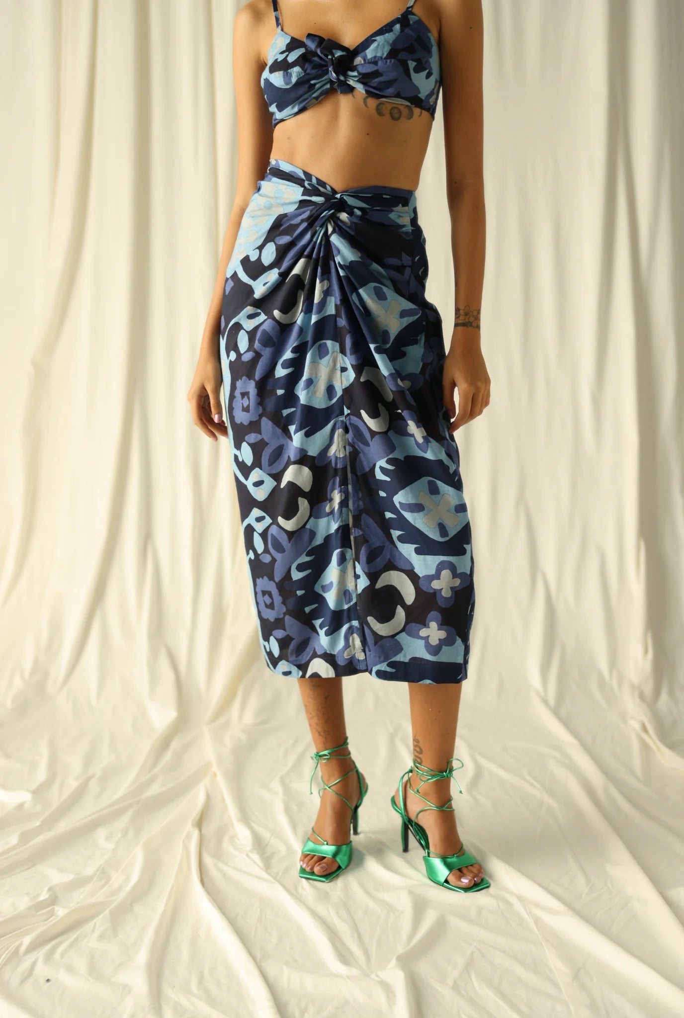 Una | Draped Skirt