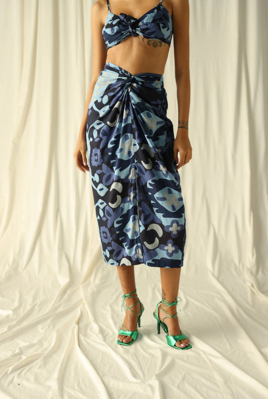 Una | Draped Skirt