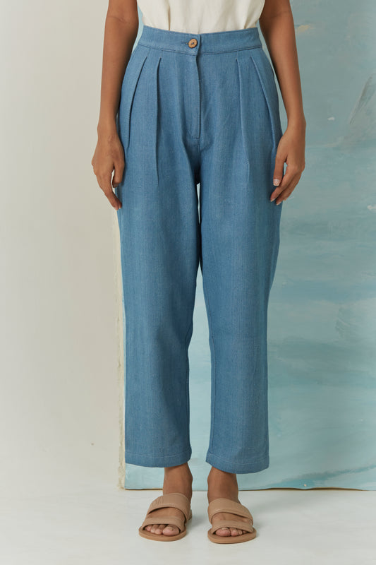 Kai | Pleated denim Pants