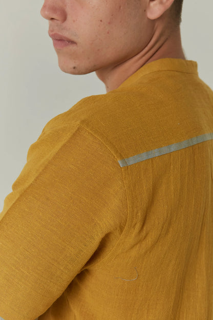 Marigold | Handwoven Stripe Shirt