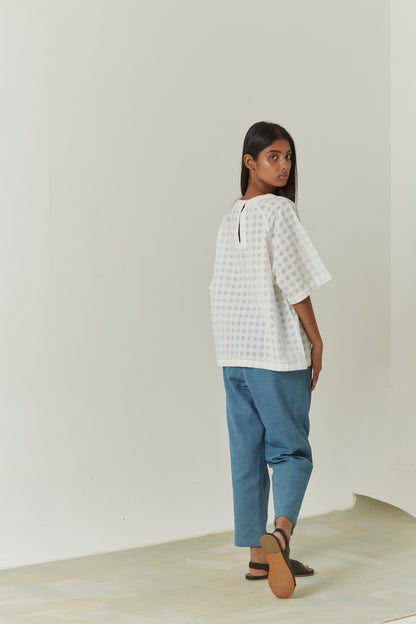 Chloe| Handwoven Raglan Sleeve Top