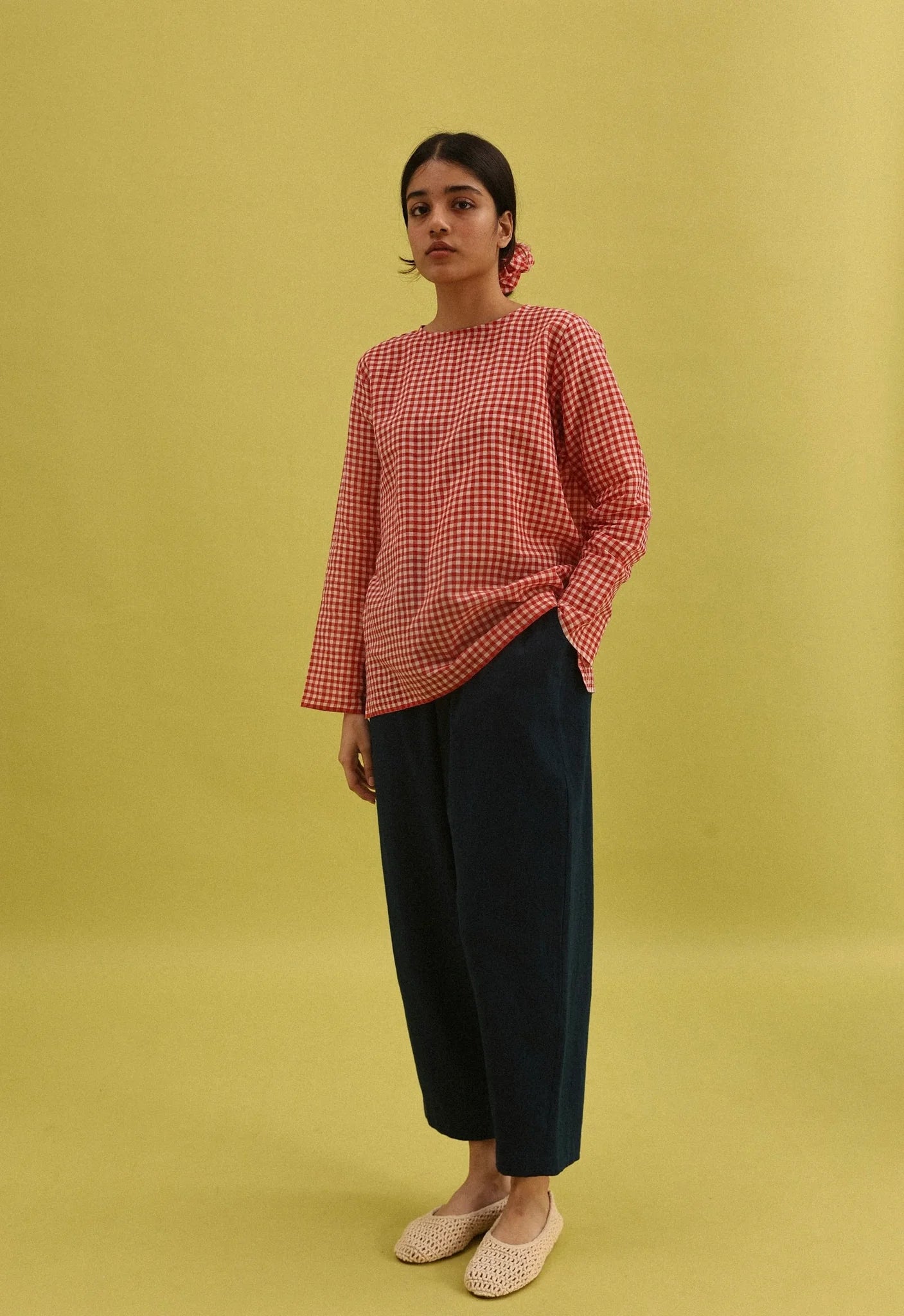 Jade | Handwoven Cotton Top