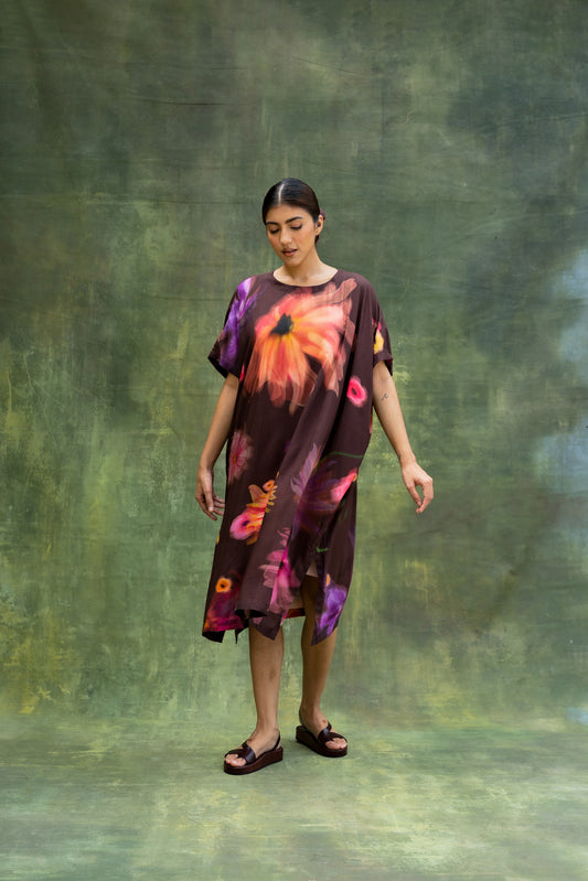 Blair | Printed Floral Kaftan