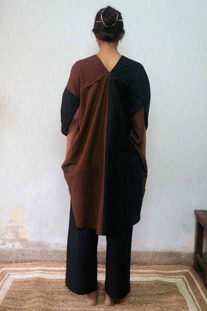 Aura Kaftan  | Handwoven Cotton Kaftan Top