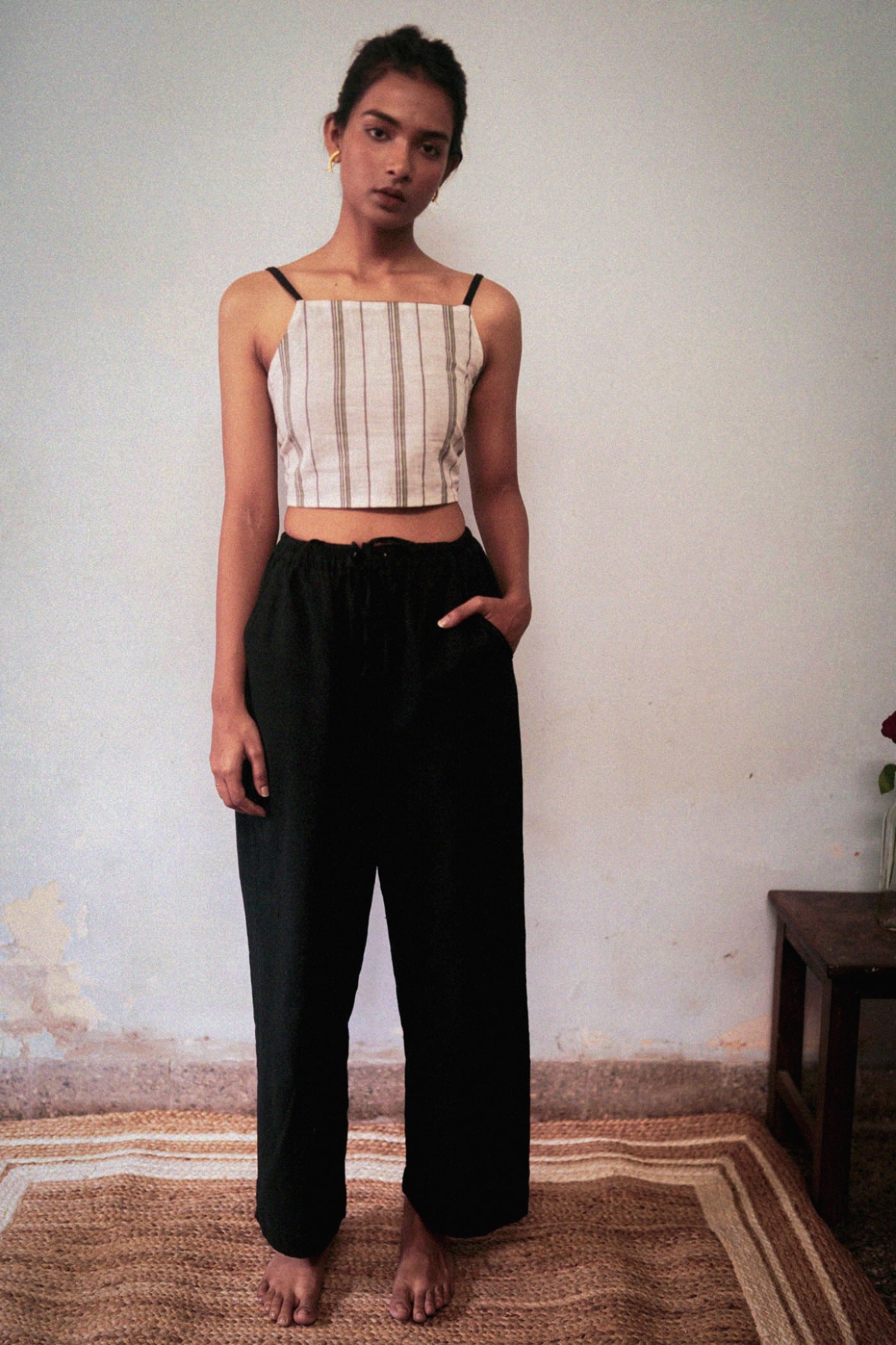 Saka | Reversible Crop Top