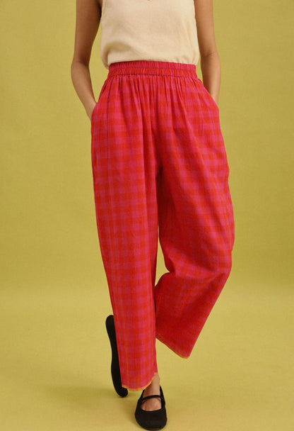 Cindy | Checkered Pants