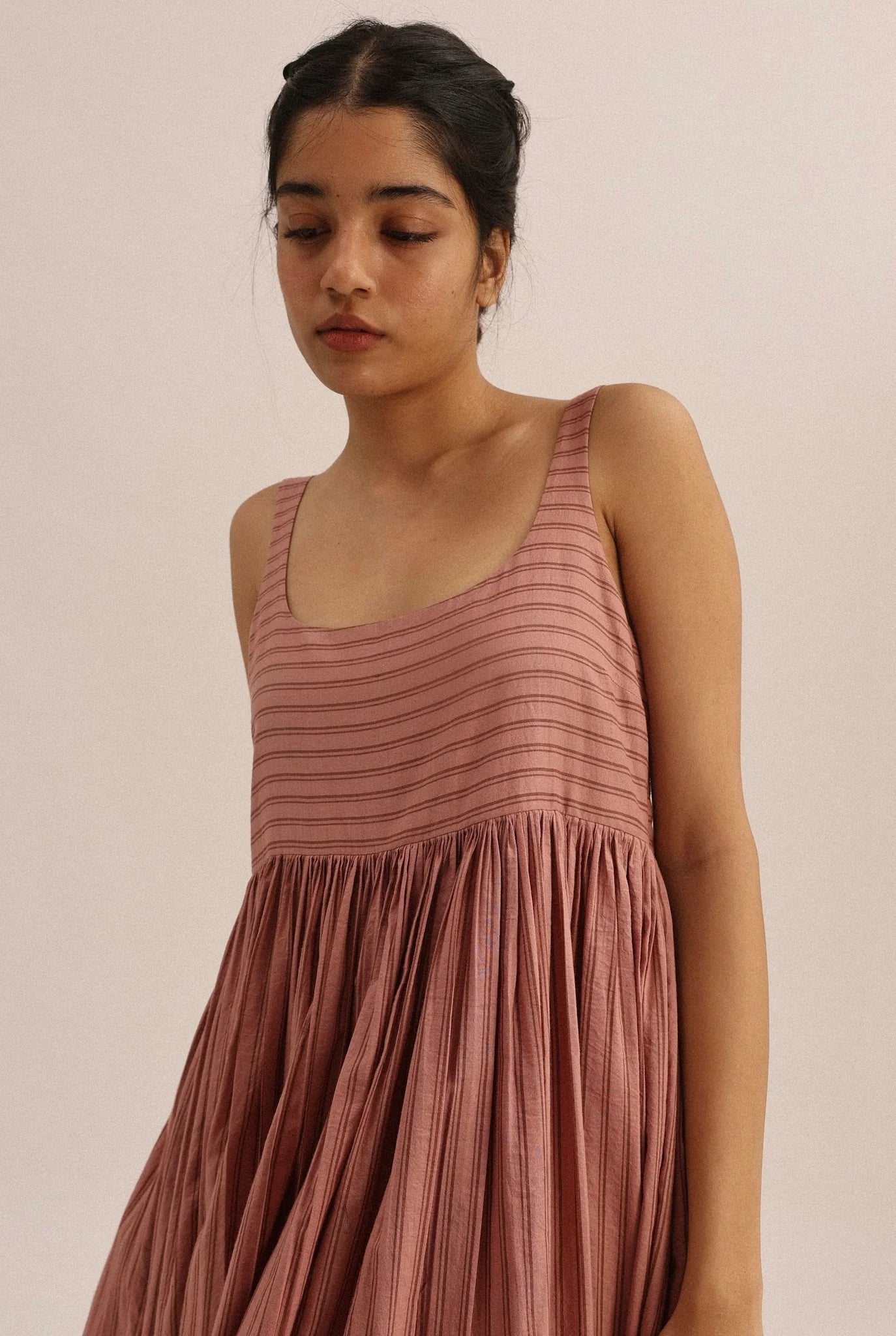 Mia | Sleeveless Cotton Silk dress