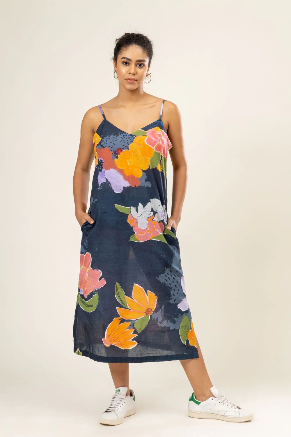 Claire | Printed Slip Dress