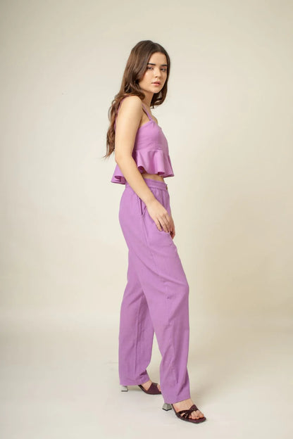 Wu | Purple Co-ord Set