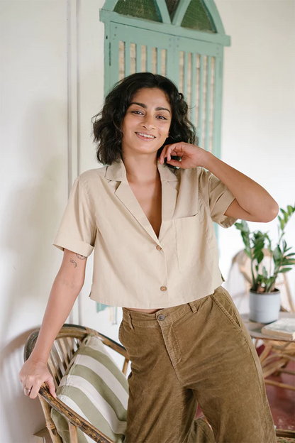 Crema | Beige Staple Shirt