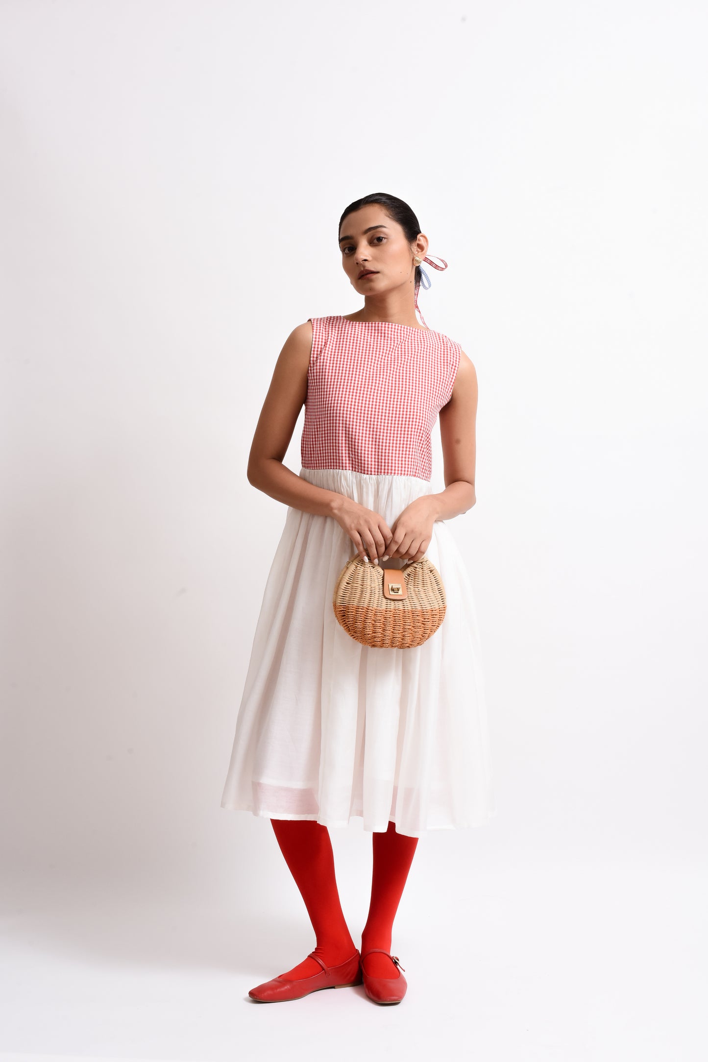 Milkmaid Dress | A-cut Dress