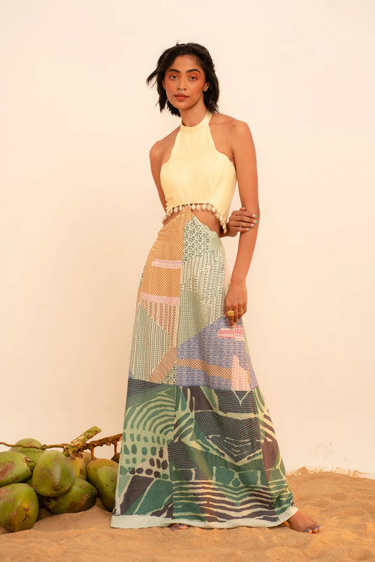 Samudram Reef | Two Piece Gown