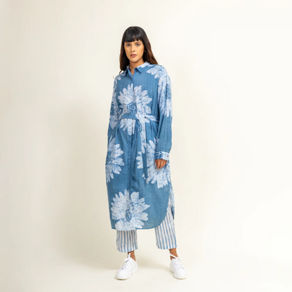 Sehela | Blue Floral Set