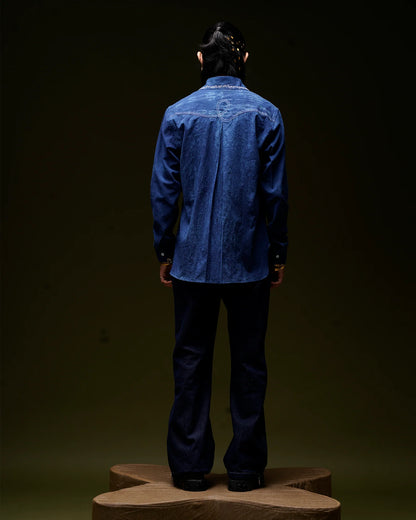 Indigo Arambh | Indigo Cotton Shirt