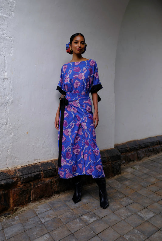 Neera | Floral Wrap Dress