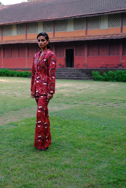 Salima | Block Printed Pant Suit