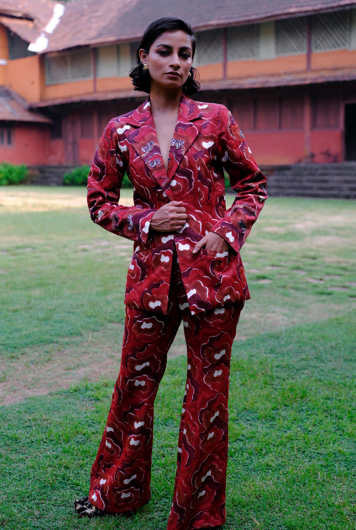 Salima | Block Printed Pant Suit