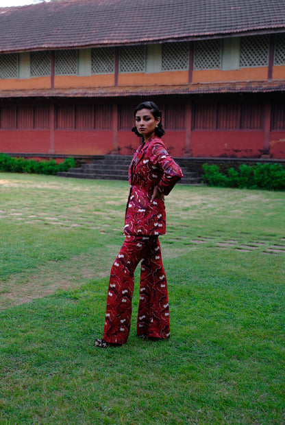 Salima | Block Printed Pant Suit