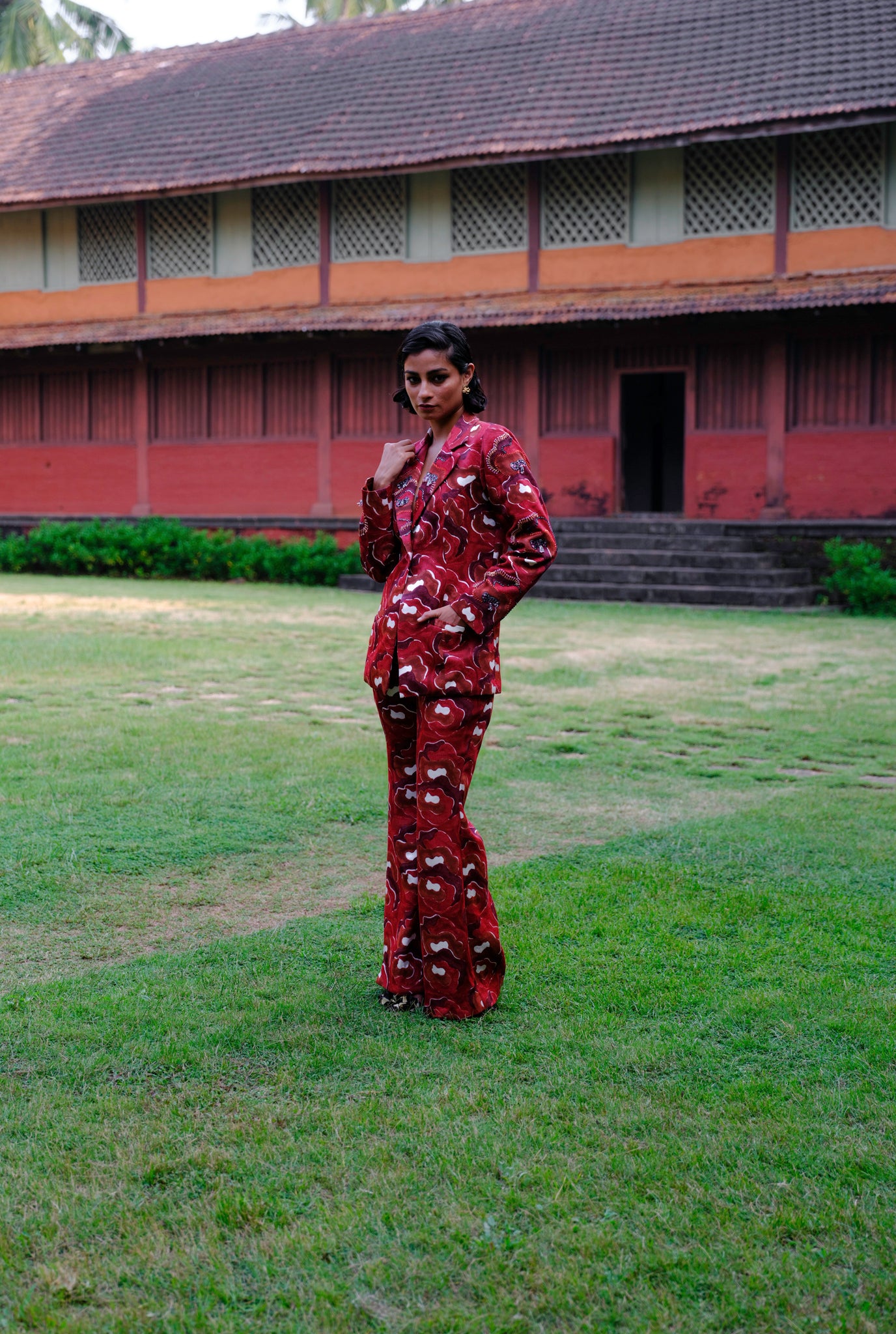 Salima | Block Printed Pant Suit