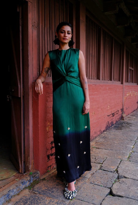 Razia | Hand dyed Evening Dress