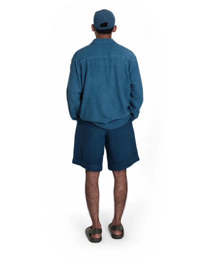 Nightfall | Plain Indigo Shorts